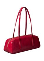 Calvin Klein Kırmızı Kadın Omuz Çantası FOIL LOGO GLOSSY BAULETTO