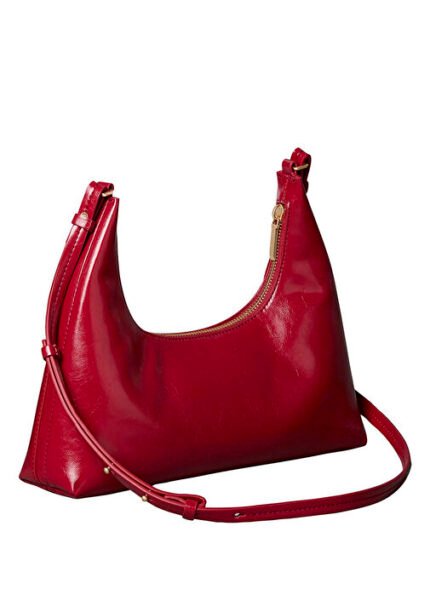 Calvin Klein Kırmızı Kadın Omuz Çantası FOIL LOGO GLOSSY CONV SHOULDER B