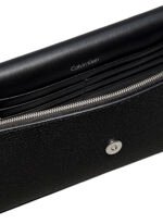 Calvin Klein Siyah Kadın Çapraz Çanta EMBLEM HW PEBBLE CLUTCH - Görsel 2