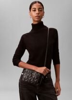 Calvin Klein Siyah Kadın Çapraz Çanta LV04F3328GUB1 - Görsel 4
