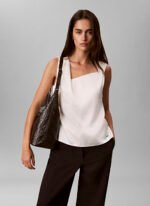 Calvin Klein Siyah Kadın Omuz Çantası CK MEDIUM SHOULDER BAG - Görsel 4