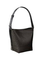 Calvin Klein Siyah Kadın Omuz Çantası EMBLEM AOP MEDIUM BUCKET - Görsel 2