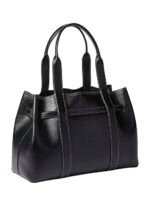 Calvin Klein Siyah Kadın Tote Çanta BUCKLE MEDIUM WORK TOTE