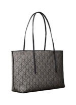 Calvin Klein Siyah Kadın Tote Çanta EMBLEM AOP JACQUARD TOTE W/POUCH - Görsel 2