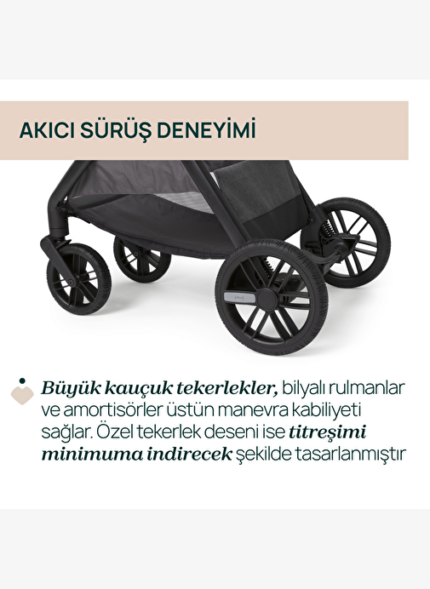 Chicco BELLAGIO BEBEK ARABASI 2.0 BLACK SATIN