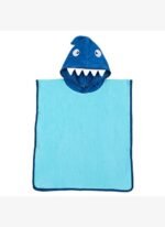 Chicco Erkek Bebek Kapüşonlu Kare Plaj Havlusu