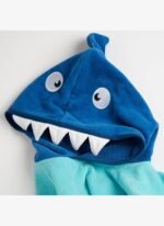 Chicco Erkek Bebek Kapüşonlu Kare Plaj Havlusu - Görsel 3