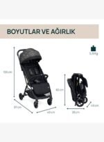 Chicco GLEE BEBEK ARABASI PLAYFUL BLACK - Görsel 4