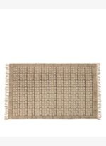 Yargıcı Çiçek Desenli Dikdörtgen Kilim(120x180 Cm)