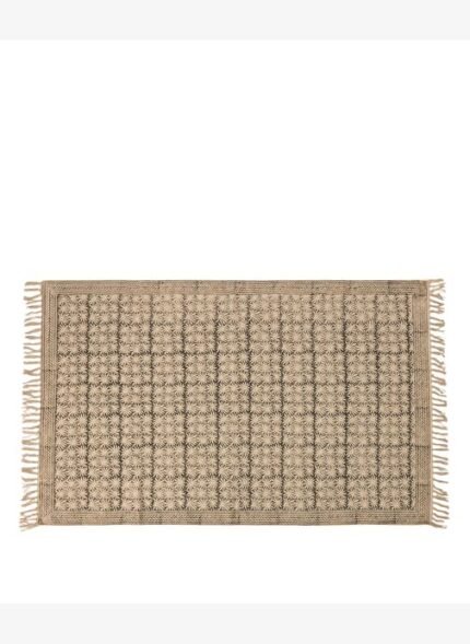 Yargıcı Çiçek Desenli Dikdörtgen Kilim(120x180 Cm)