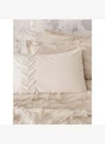 COTTON BOX LIMI YATAK ORTUSU VE NEVRESIM TAKIMI CIFT KISILIK CRIMP BEJ - Görsel 3