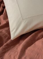 Cotton Box Natura Çift Kişilik Yatak Örtüsü / Pike Takımı Vilo Kiremit - Görsel 2