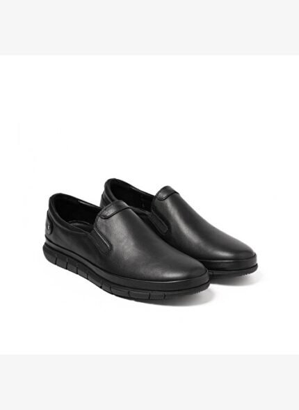 John May Erkek Sneaker OG-5424 John May 101 Siyah Dolaplı Deri