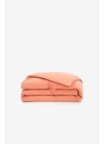 Barine Frill Keten Çift Kişilik Nevresim Şeftali 200x220