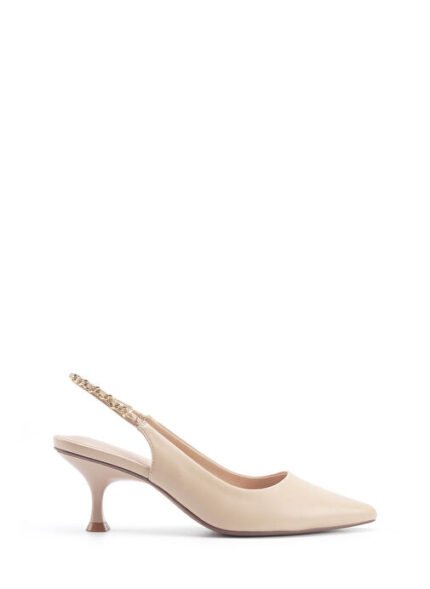 Nine West GALBIN 5FX Krem Kadın Topuklu Ayakkabı