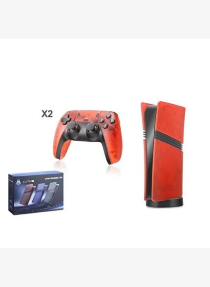HADRON GS5 ULTRA Retro Oyun Konsolu PS2, PSP, PS1 128 GB Çift GamePad Kırmızı Renk
