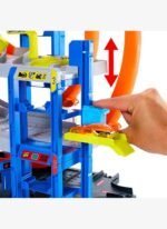 Hot Wheels City Mega Garaj Oyun Seti JBM74 - Görsel 4