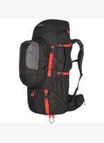 HUSKY Samont 60+10 Lt Sırt Çantası (Siyah) - Görsel 2