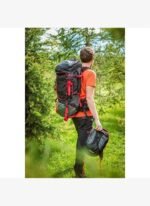 HUSKY Samont 60+10 Lt Sırt Çantası (Siyah) - Görsel 3