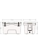 Icepeak Aden Buzluk 45 Litre - Görsel 4