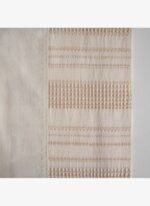 Ecocotton İkra Battal Boy Nevresim Takımı %100 Organik Pamuk Dokuma Krem-Bej 240x220 Cm - Görsel 2