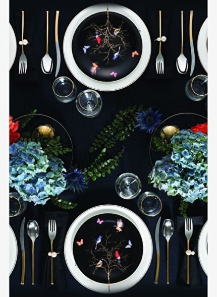 Karaca Fine Pearl Grace 58 Parça 12 Kişilik İnci Yemek Takımı Black