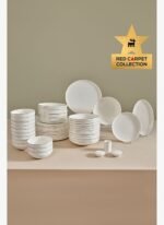 Karaca Red Carpet Collection Stream Bone Merope 53 Parça 12 Kişilik Yemek Takımı Gold