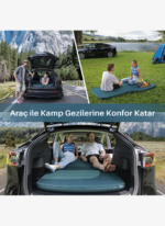 KingCamp Camper Car 3D Duo Tesla ve SUV Araçlara Uygun Şişme Mat - Görsel 2
