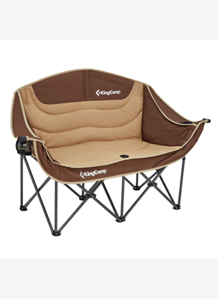 KingCamp Loveseat Double Çift Kişilik Katlanır Kamp Sandalyesi Coffee