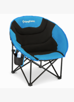 KingCamp Moon Ultra Konforlu Kamp Sandalyesi B.Blue