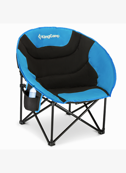 KingCamp Moon Ultra Konforlu Kamp Sandalyesi B.Blue