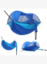KingCamp Multi-function 3 ü 1 Arada Çift Kişilik Cibinlikli Hamak Blue - Görsel 2