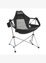 KingCamp Orchid Salıncaklı Katlanır Kamp Sandalyesi Black/Grey