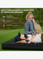 KingCamp Premium Double Çift Kişilik Şişme Mat R-Değeri 7.5 - Görsel 2