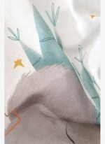 Casadora Baby Koko %100 Organik Pamuk Müslin 2'li Örtü Seti 90 x 90 cm - Görsel 3