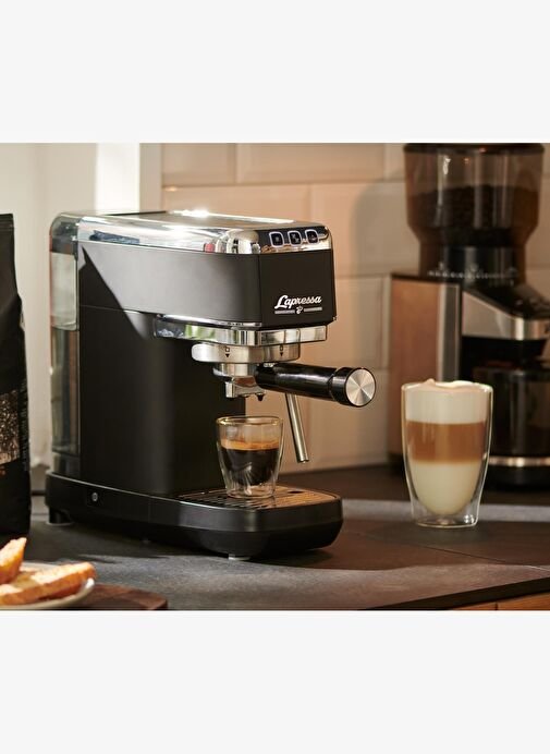 Tchibo Lapressa Manuel Espresso Makinesi, Siyah
