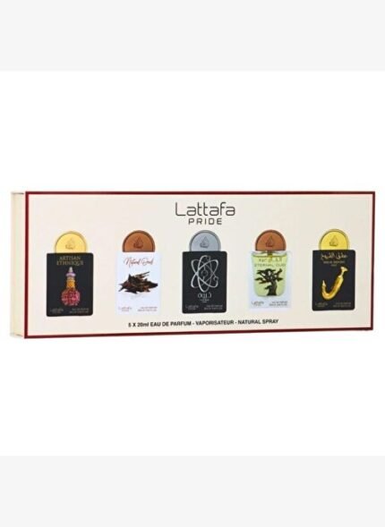 Lattafa Pride 5 x 20 ml EDP Gift Set Box 02 Unisex Parfüm Seti