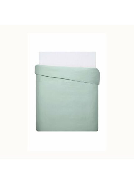Linens Mix&Match Pamuk Saten Çift Kişilik Nevresim Kılıfı Yeşil