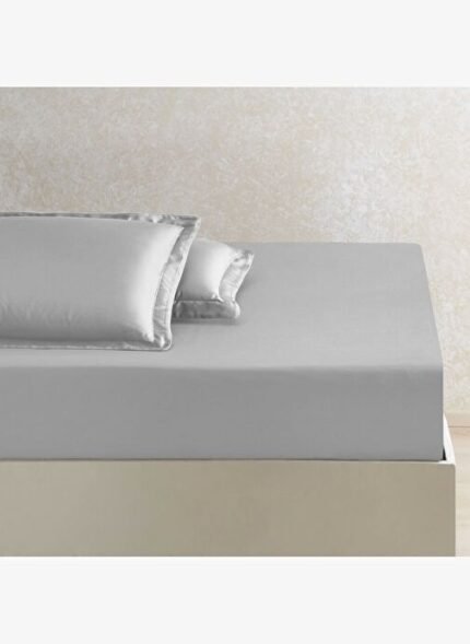 Linens X TENCEL™ Lyocell Çift Kişilik Çarşaf Gri