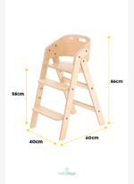 Mamatoyz Mychair Only Chair Mama Sandalyesi Sadece Mama Sandalyesi aksesuar olmayan Versiyonu - Görsel 3