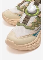 mnpc Marcokids Unisex Çocuk Bej Haki Günlük Spor Ayakkabı Filet - Görsel 2