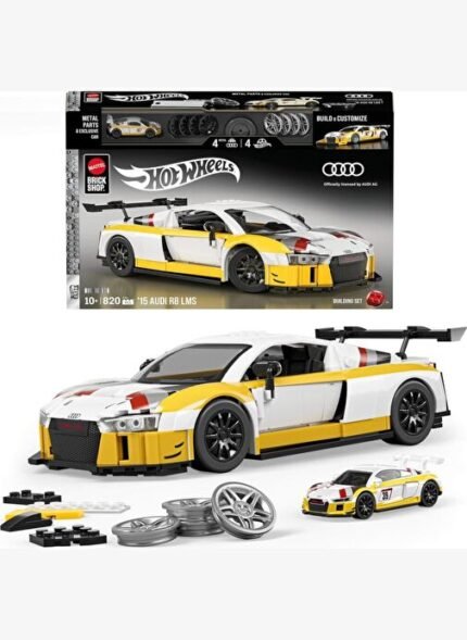 Hot Wheels Mattel Brick Shop Hot Wheels JFT18 '15 Audi R8 LMS