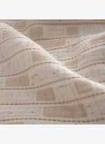 Ecocotton Merisa Çift Kişilik Pike Takımı %100 Organik Pamuk Müslin Dokuma Bej 240x260 Cm - Görsel 4