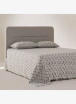 Ecocotton Merisa Çift Kişilik Pike Takımı %100 Organik Pamuk Müslin Dokuma Gri 240x260 Cm