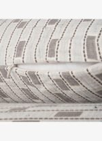 Ecocotton Merisa Çift Kişilik Pike Takımı %100 Organik Pamuk Müslin Dokuma Gri 240x260 Cm - Görsel 3
