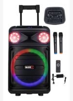 Midex MXR-1300 Mikrofonlu Şarjlı Portatif Taşınabilir Ses Sistemi Hoparlör (Akülü 15 İnç 1300 WATT)