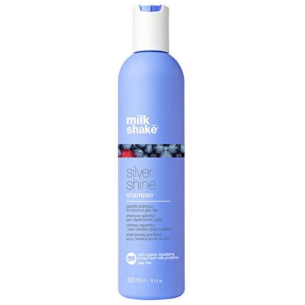 Milkshake milk_shake Silver Shine Shampoo 300 ml Sarı Saçlar için Özel Mor Şampuan