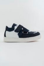 mnpc Erkek Çocuk Lacivert Deri Ortopedik Destekli Çocuk Sneaker Ayakkabı Bebe