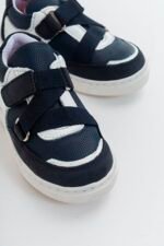 mnpc Erkek Çocuk Lacivert Deri Ortopedik Destekli Çocuk Sneaker Ayakkabı Bebe - Görsel 2
