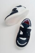 mnpc Erkek Çocuk Lacivert Deri Ortopedik Destekli Çocuk Sneaker Ayakkabı Bebe - Görsel 4